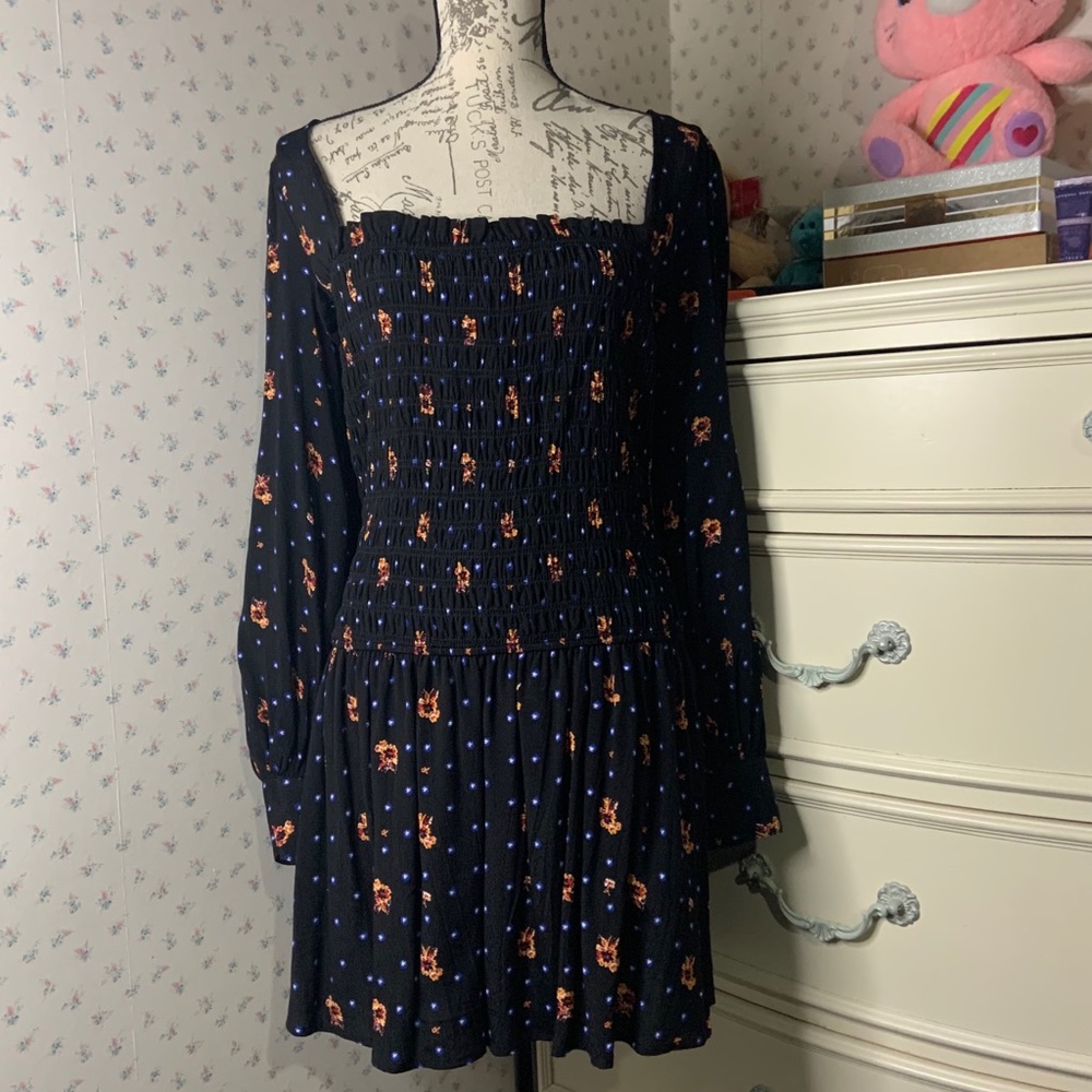 Free People Two Faces Mini Dress
